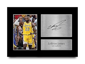 Amazon.co.jp: HWC Trading Lebron James Los Angles Lakers